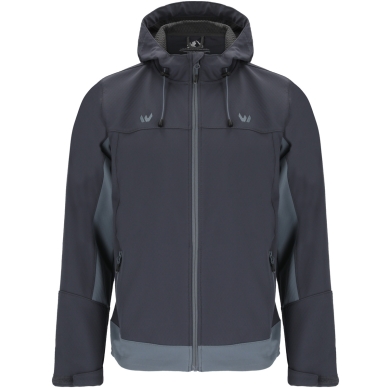 Kurtka Softshell Whistler Ryder W-PRO 8.000 (odporna na wiatr i wodę) granatowa męska